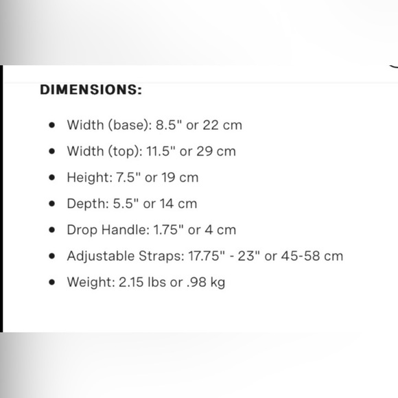 ❌SOLD❌ Senreve Maestra Mini in Sand - Picture 7 of 7